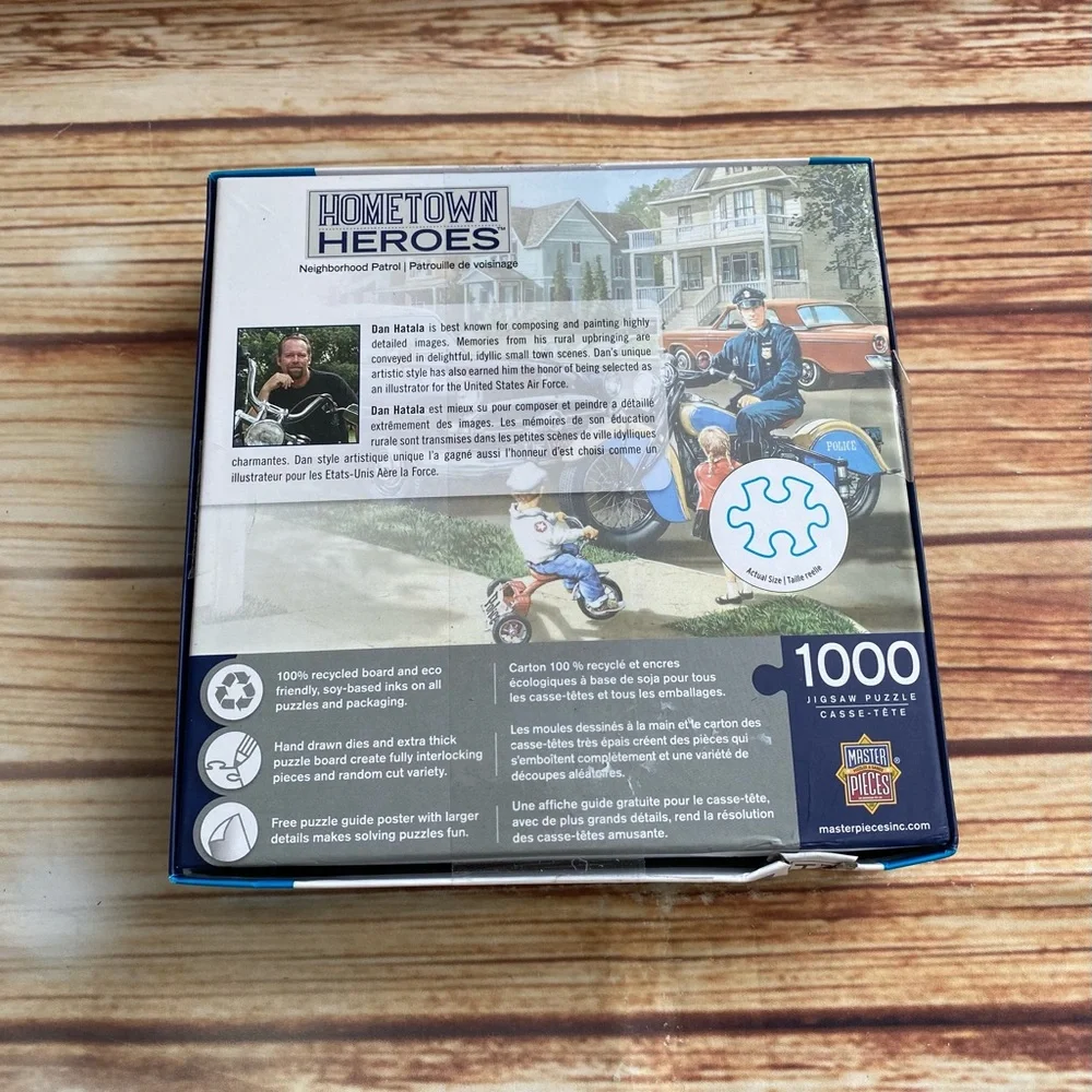 Hometown Heroes Neighborhood Patrol 1000 Piece Puzzle